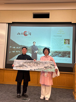 王余根博士受邀到访哥大、耶鲁开展艺术学术交流