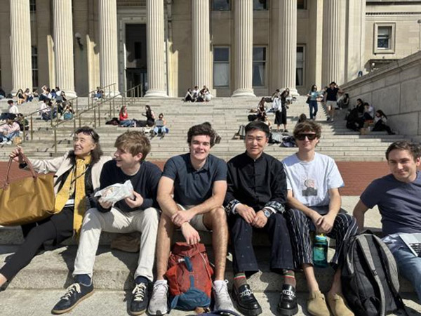 王余根博士受邀到访哥大、耶鲁开展艺术学术交流